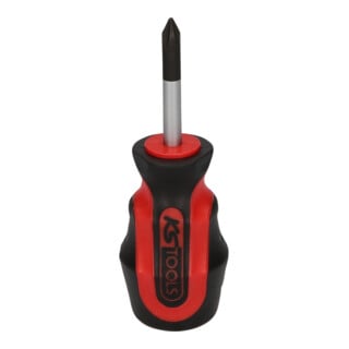 KS Tools Tournevis ERGOTORQUEplus, court, PH1