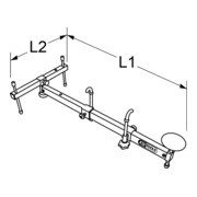 KS Tools Traverse support moteur universelle-5