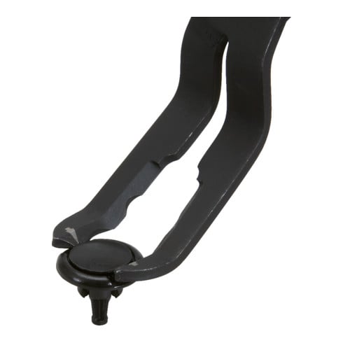 KS Tools Trim-Clip-Zange, Zangenende abgewinkelt