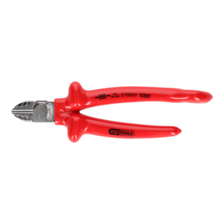 KS Tools Tronchese laterale 1000V con occhiello di sicurezza per linea di sicurezza
