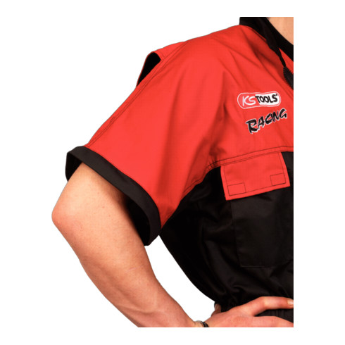 KS Tools Tuta rosso/nero