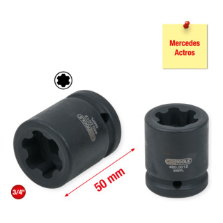 KS Tools TX-E-Plus inbus voor Mercedes, 32 EPL, 50mm lang