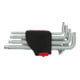 KS Tools TX haakse steeksleutelset met asgat, lang, 10-delig, TB8-TB50