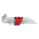 KS Tools TX-Winkelstiftschlüssel-Satz, extra lang, 10-tlg.