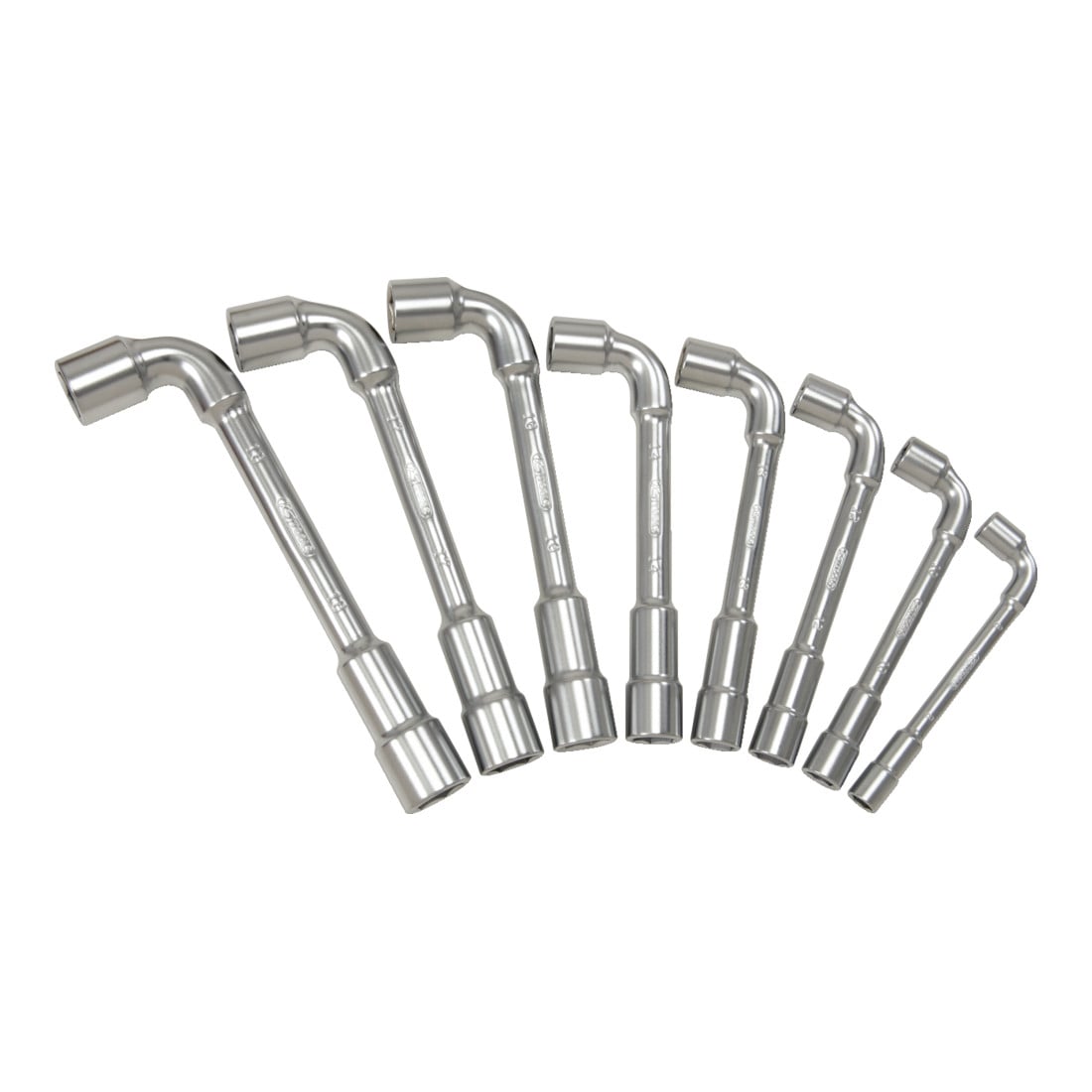 KS Tools ULTIMATEplus Doppel-Steckschlüssel-Satz, gekröpft, 9-teilig