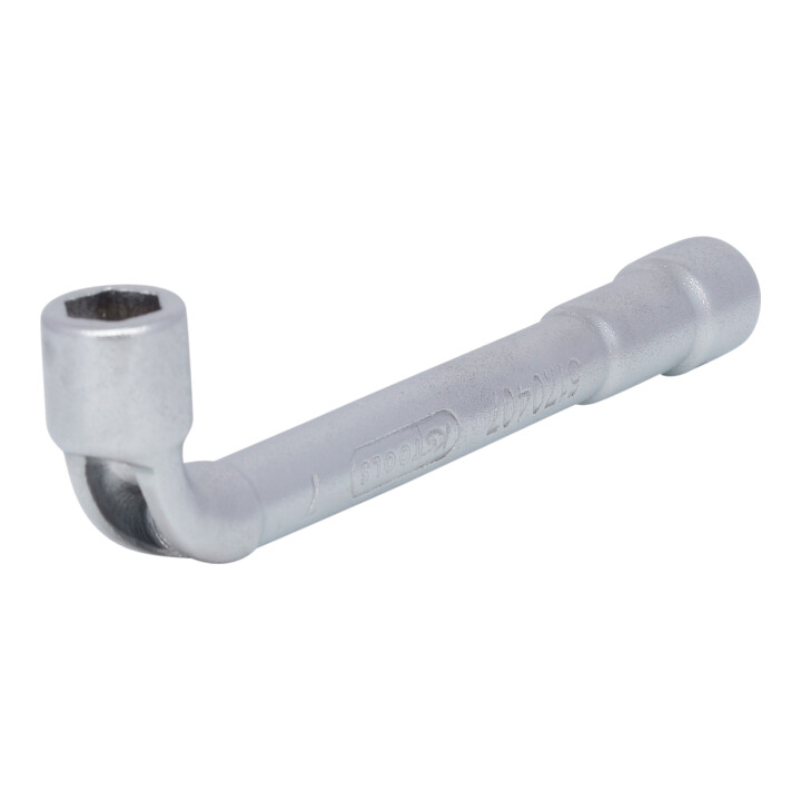 KS Tools ULTIMATEplus dubbele dopsleutel met asgat, 7mm