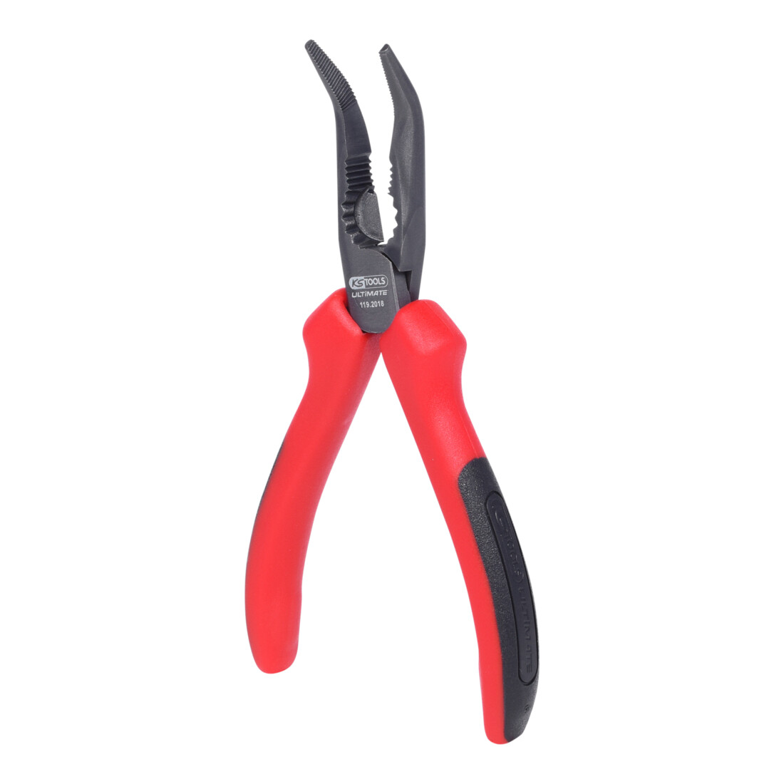 KS Tools ULTIMATEplus Flachrundzange, gebogen
