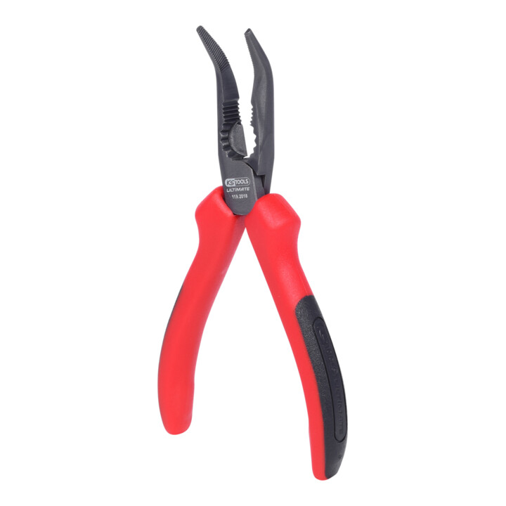 KS Tools ULTIMATEplus platrondbektang, gebogen, 165mm