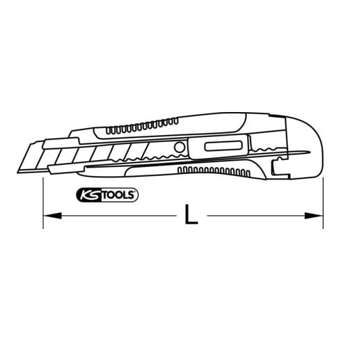 KS Tools Universal-Abbrechklingen-Messer