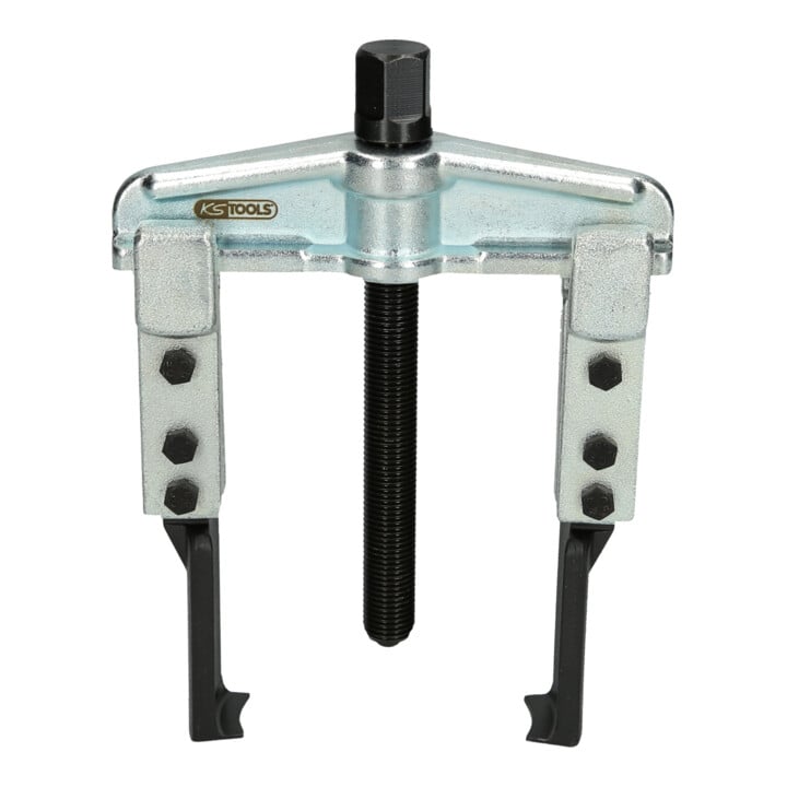 KS Tools Universal-Abzieher 2-armig mit extrem schlanken und verlängerten Haken, 20-90mm, 200mm, 3,5t