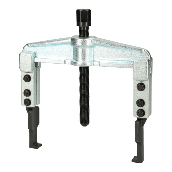 KS Tools Universal-Abzieher 2-armig mit extrem schlanken und verlängerten Haken, 25-130mm, 120mm, 2,5t