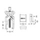 KS Tools Universal-Abzieher 2-armig mit schlanken Haken, 6-100mm