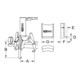 KS Tools Universal-Abzieher 3-armig, Spanntiefe 250 mm
