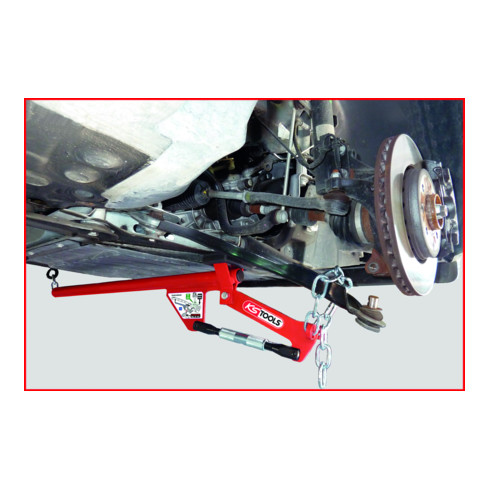 KS Tools Universal-Achshebel mit Kette, 960 mm