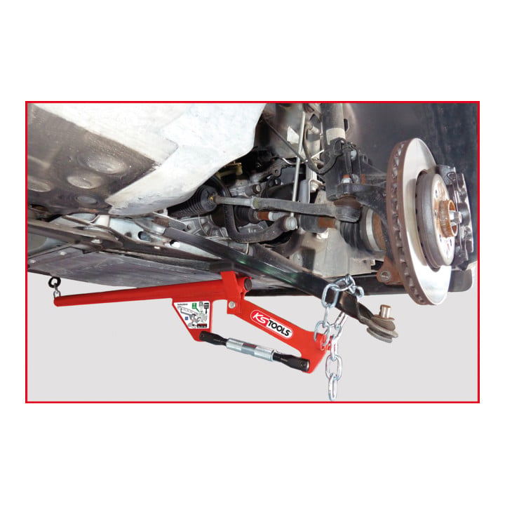 KS Tools Universal-Achshebel mit Kette, 960 mm