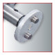 KS Tools Universal Bremskolben-Rückstell-Werkzeug-Satz mit Druckluftspindel, 3-tlg.