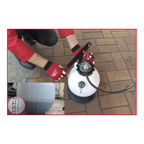 KS Tools Universal Getriebeöl-Füllsystem-Satz mit 23-tlg. Adaptersatz