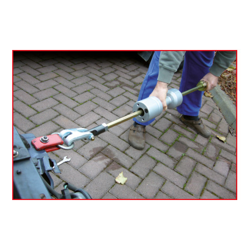 KS Tools Universal-Gleithammer, inkl. Zughaken und Adapter