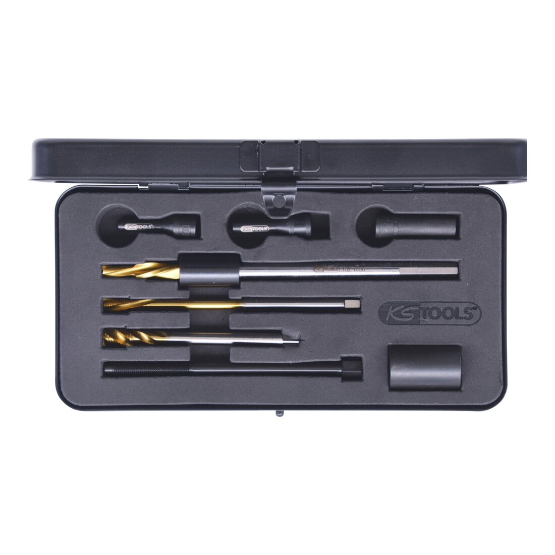 KS Tools Universal Glühkerzen-Ausbohrsatz M10 x 1,25