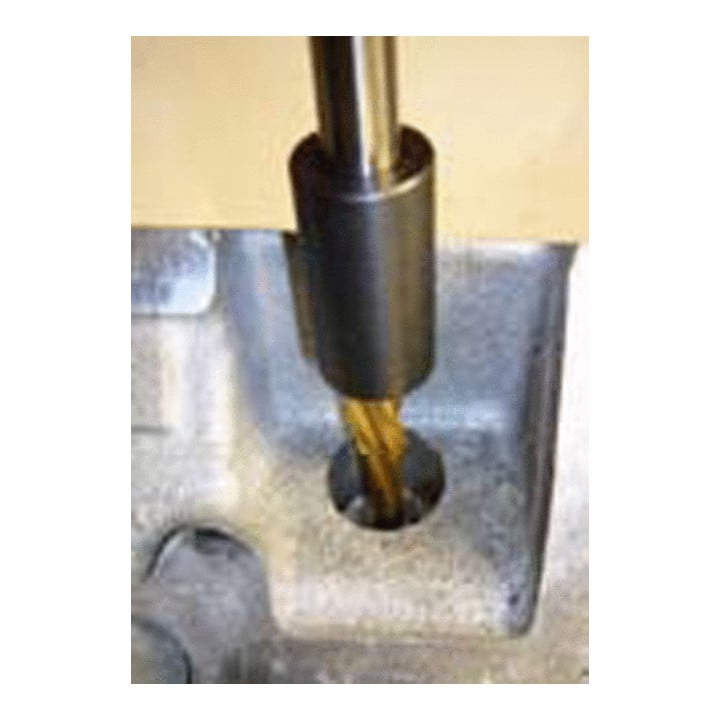 KS Tools Universal Glühkerzen-Ausbohrsatz M10 x 1, 8-teilig