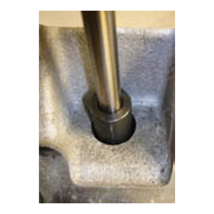 KS Tools Universal Glühkerzen-Ausbohrsatz M10 x 1, 8-teilig