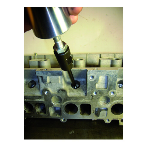 KS Tools Universal Glühkerzen-Ausbohrsatz M10 x 1, 8-teilig