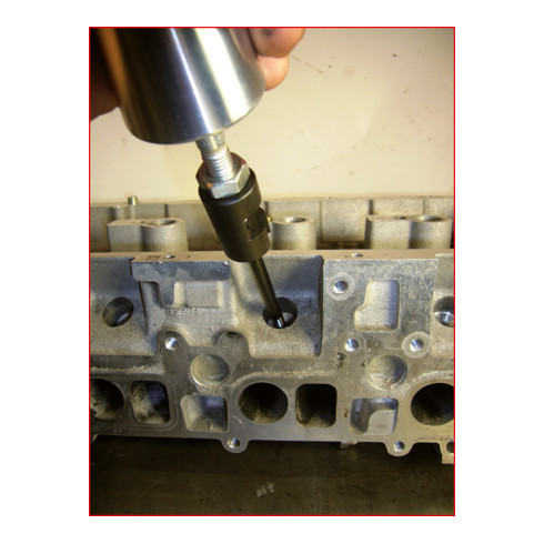 KS Tools Universal Glühkerzen-Ausbohrsatz M8 x 1, 8-teilig