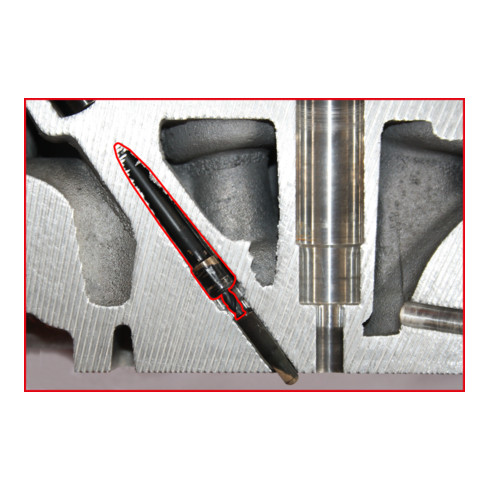 KS Tools Universal Glühkerzenspitzen-Ausbohrsatz M8 x 1,0