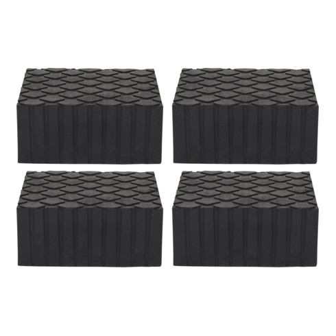 KS Tools Universal Gummiauflagen-Satz für Hebebühne, 160x120x70 mm, 4-tlg.