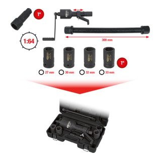 KS Tools Universal-Kraftvervielfältiger-Satz, 7-tlg.