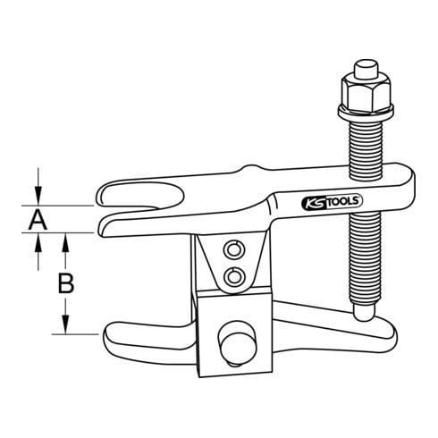 KS Tools Universal-Kugelgelenk-Ausdrücker