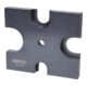 KS Tools Universal Prismenplatte Ø 40,0 / 63,0 / 75,0 / 80 mm
