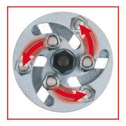 KS Tools Universal-Riemenscheiben-Abzieher 3-armig-5