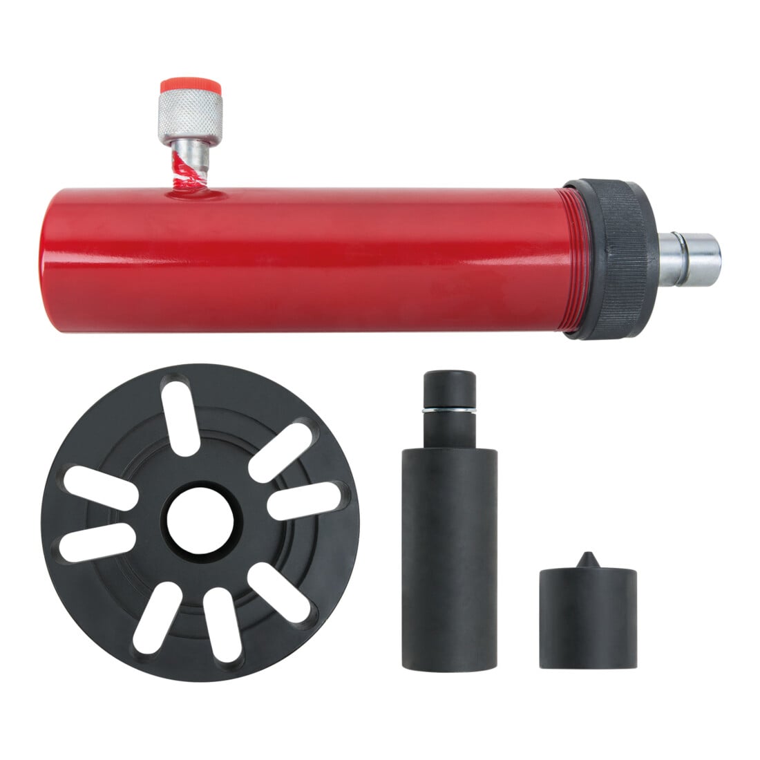 KS Tools Universal-Riemenscheiben-Abzieher-Satz mit Hydraulik-Zylinder, 4-tlg