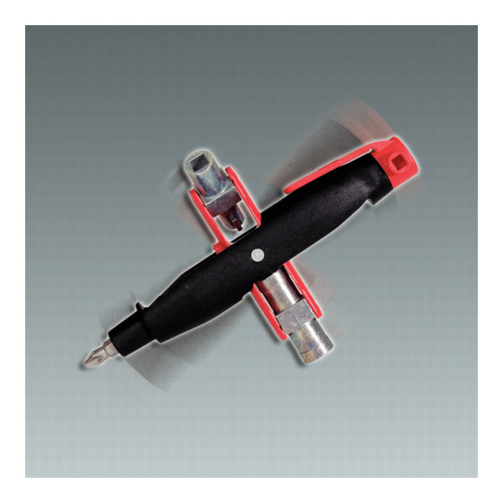 KS Tools Universal-Schaltschrankschlüssel Elektro, 140mm