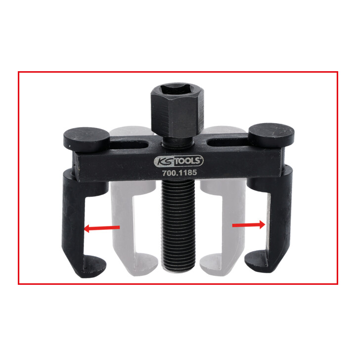 KS Tools Universal-Scheibenwischarm-Abzieher 2-armig