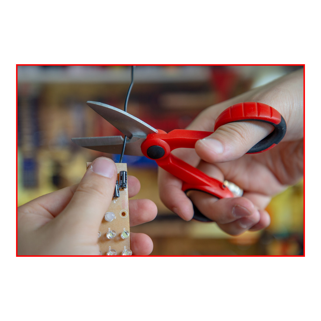 KS Tools Universal-Werkstattschere, 143mm