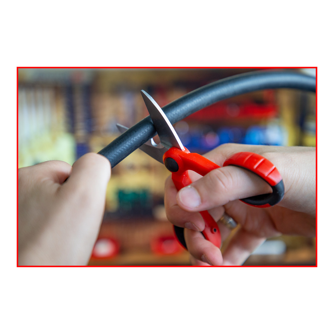 KS Tools Universal-Werkstattschere, 143mm