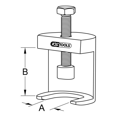 KS Tools Universal-Wischarm-Abzieher