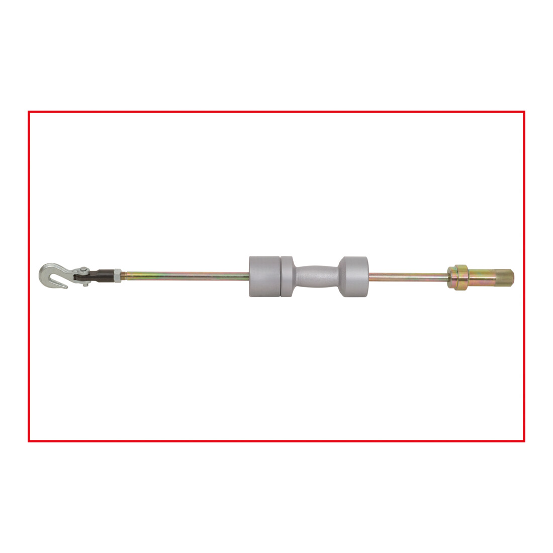 KS Tools Universal-Zughaken, inkl. Adapter, 2-teilig