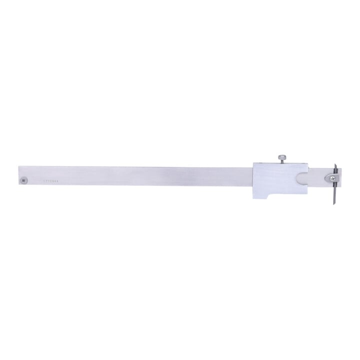KS Tools Universalstreichmaß mit Anschlagrolle, 200mm