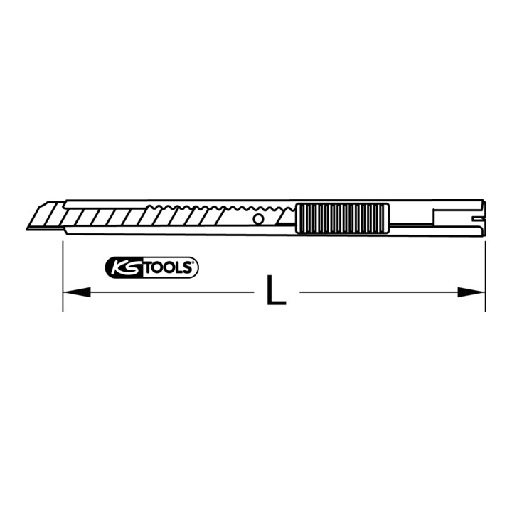 KS Tools universeel afbreekmes, 130mm