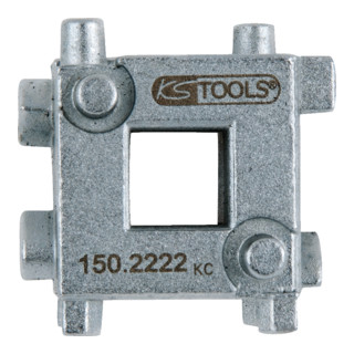 KS Tools universeel remzuiger terugstelblokje, 3/8"