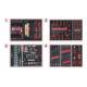 KS Tools universeel systeem insteekset voor 4 laden met 241 premium gereedschappen-1