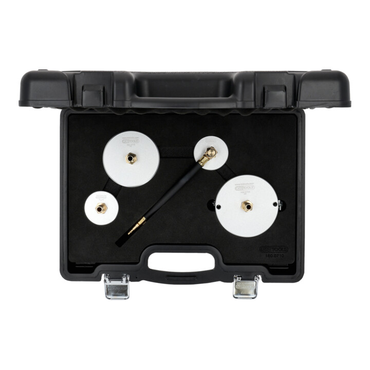 KS Tools universele adapterset voor remontluchting, 4 stuks.