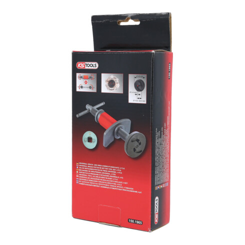 KS Tools universele druk- en draai-mallen set, 4-delig