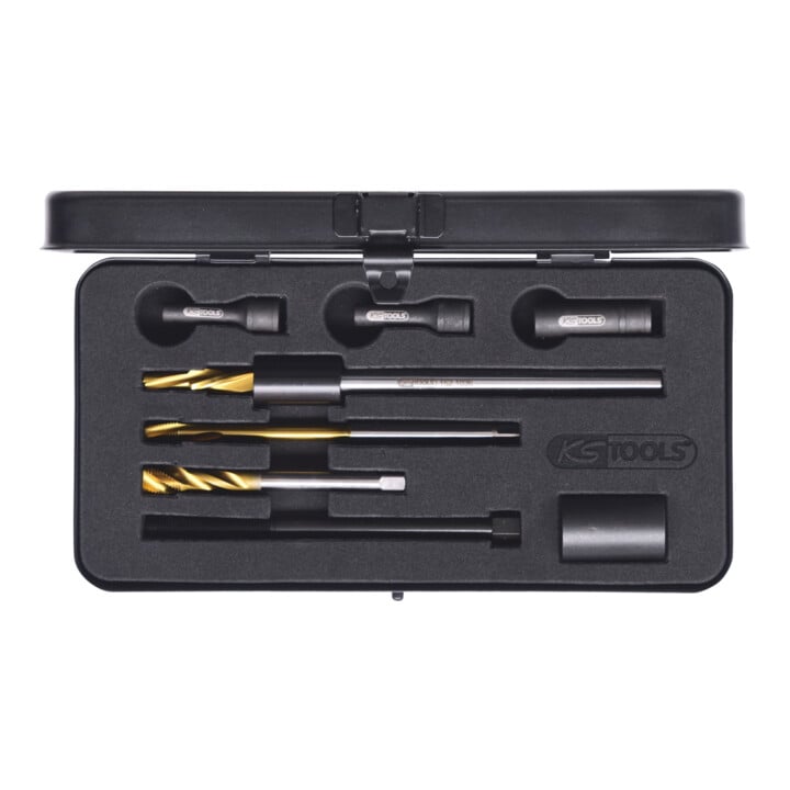 KS Tools universele gloeibougie boorset M10 x 1, 8-delig