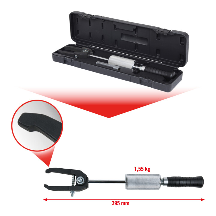 KS Tools universele injector extractor Tool, 1.55kg impact gewicht