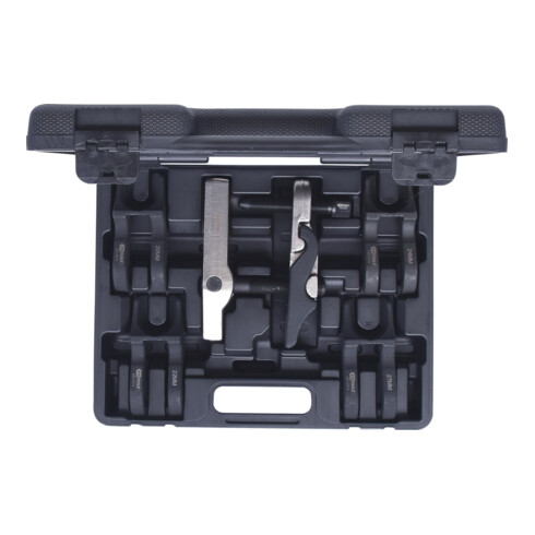 KS Tools universele kogelgewricht uittrekset met verwisselbare vorken, 7 stuks.