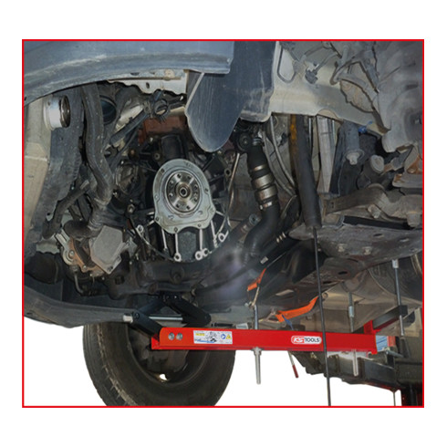 KS Tools universele motorsteun kruiskop set, 4 dlg.